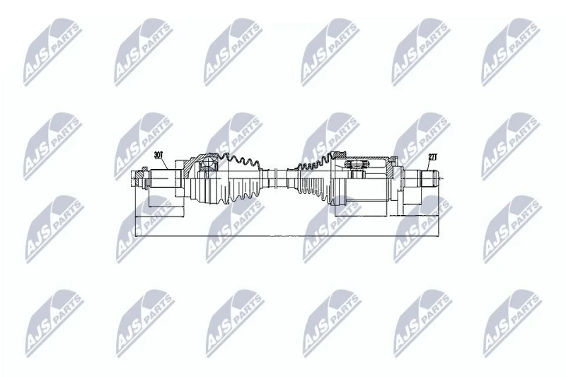 Image of NTY Drive shaft NTY NPW-BM-015