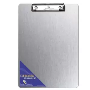 image of Seco Aluminium Clipboard A4 Silver 3230A-SS