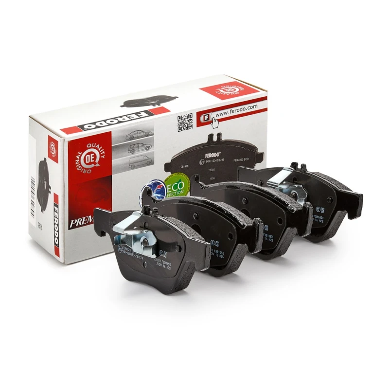 Image of FERODO Brake pad set FERODO FDB1050