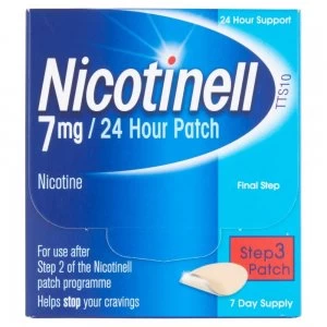 image of Nicotinell 7mg/24 Hour Step 3-7 Nicotine Patch