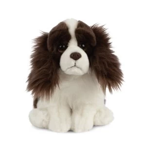 Image of Living Nature Soft Toy - Plush Springer Spaniel Dog (20cm)