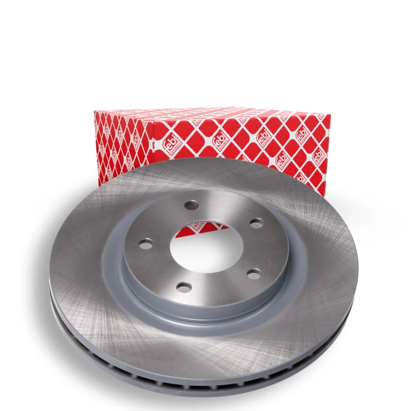Image of FEBI BILSTEIN 43905 Brake disc Front Axle, internally vented, Coated Brake Disc (82)