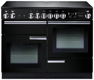 image of Rangemaster Professional 110 Electric Range Cooker Black