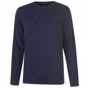 Diesel Stripe Willy Sweatshirt - Navy