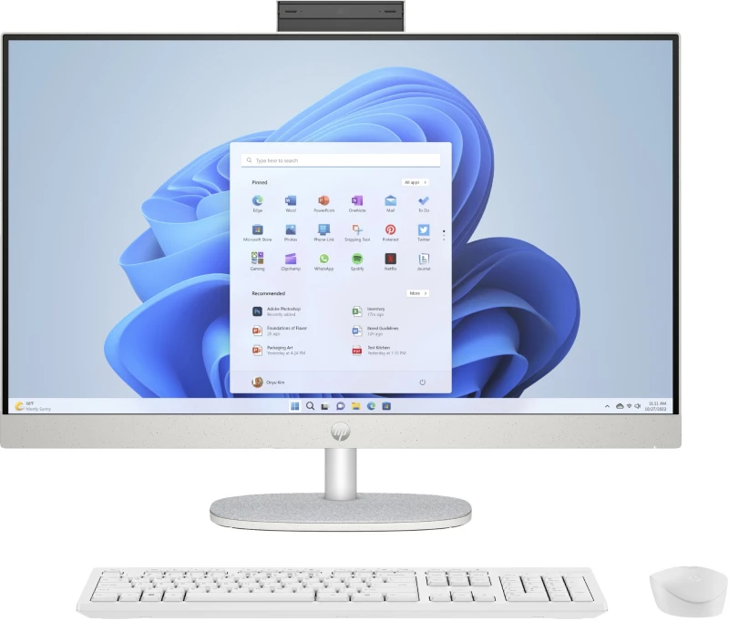 Image of HP 27-cr0016na AMD Ryzen 5 7520U 68.6cm (27") 1920 x 1080 pixel
