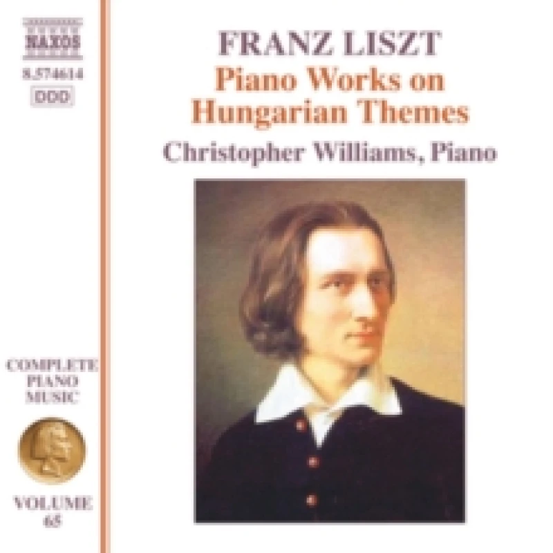 Image of Franz Liszt: Piano Works On Hungarian Themes CD / Album