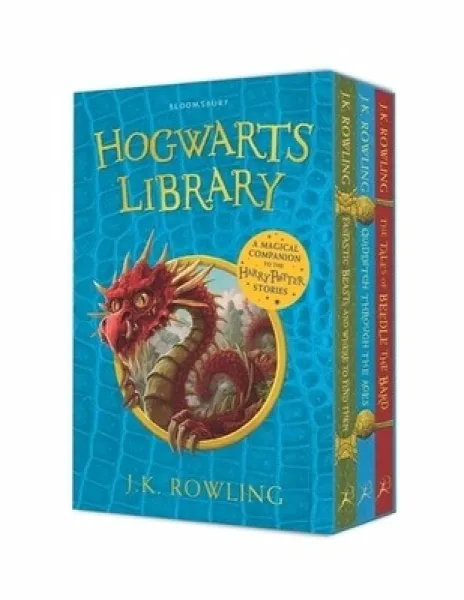 Image of The Hogwarts Library Box Set - J.K. Rowling - Counterpack filled - Used
