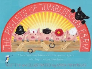 Image of The Piglets of Tumbledown Farm by Karen Fredericks Paperback