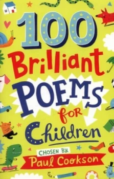 Image of 100 Brilliant Poems for Children by Paul Cookson Book