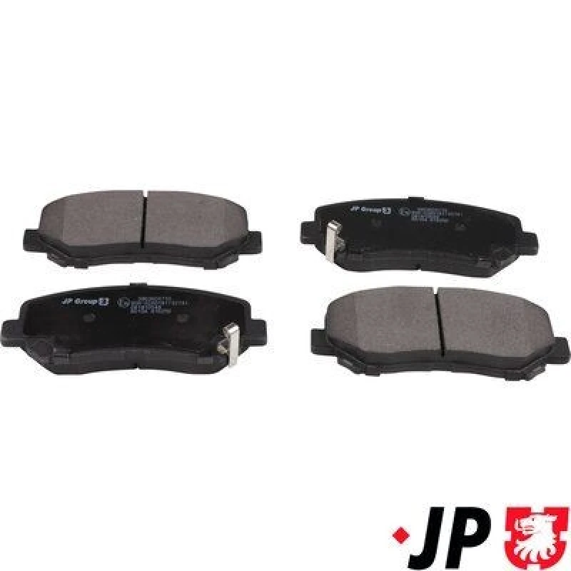 Image of JP GROUP Brake pad set JP GROUP 3863604710