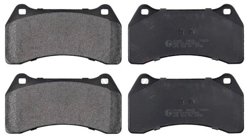 Image of A.B.S. 37440 Brake pad set without integrated wear sensor Brake Pad Set,disc brake (402)