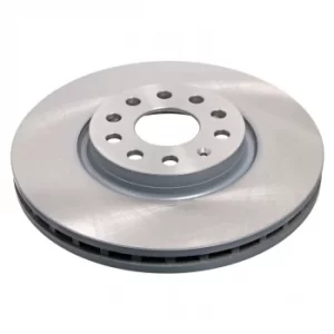 Pair of Brake Discs 43929 by Febi Bilstein Front Axle