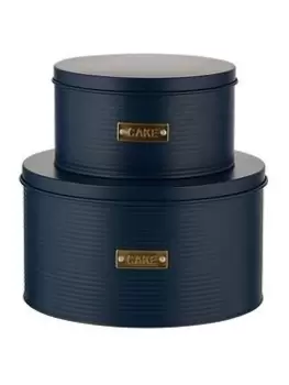 Image of Typhoon Otto Navy Set 2 Cake Tins