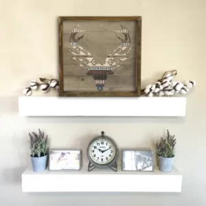 Image of MZM252 Multicolor Decorative Framed MDF Painting