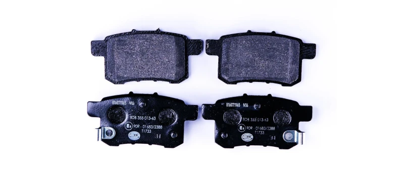 Image of HELLA Brake pad set HELLA 8DB 355 013-631