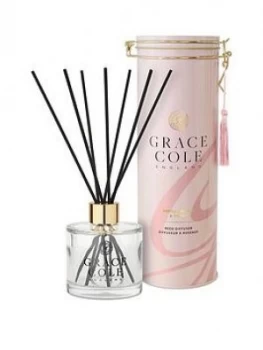 image of Grace Cole Vanilla Blush And Peony 200ml Reed Diffuser