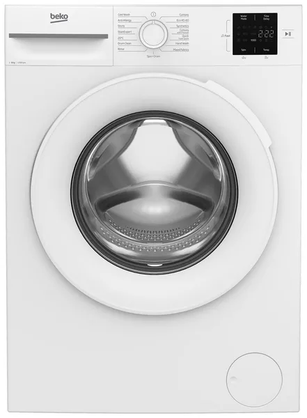 image of Beko B300 BM1WT3821W 8KG 1200RPM Spin Washing Machine