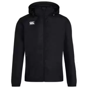 image of Canterbury Mens Club Waterproof Jacket (L) (Black)