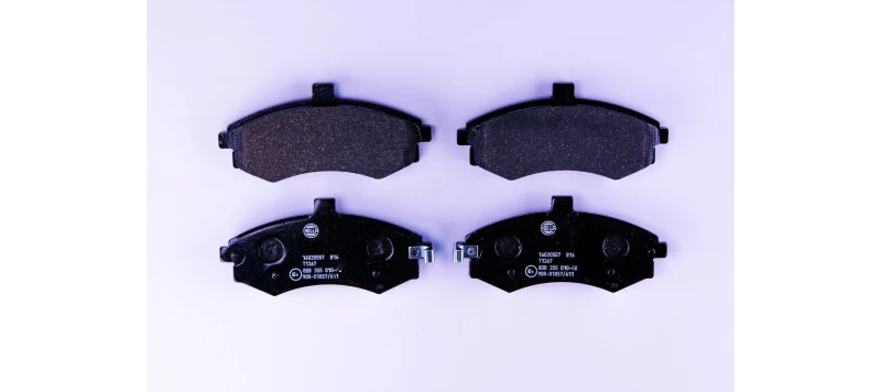 Image of HELLA Brake pad set HELLA 8DB 355 010-481