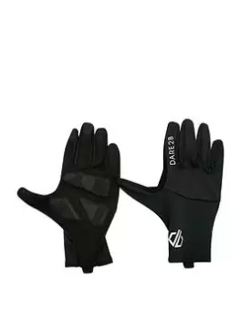 image of Dare 2b Womens Forcible II Cycling Glove, Black, Size L, Women