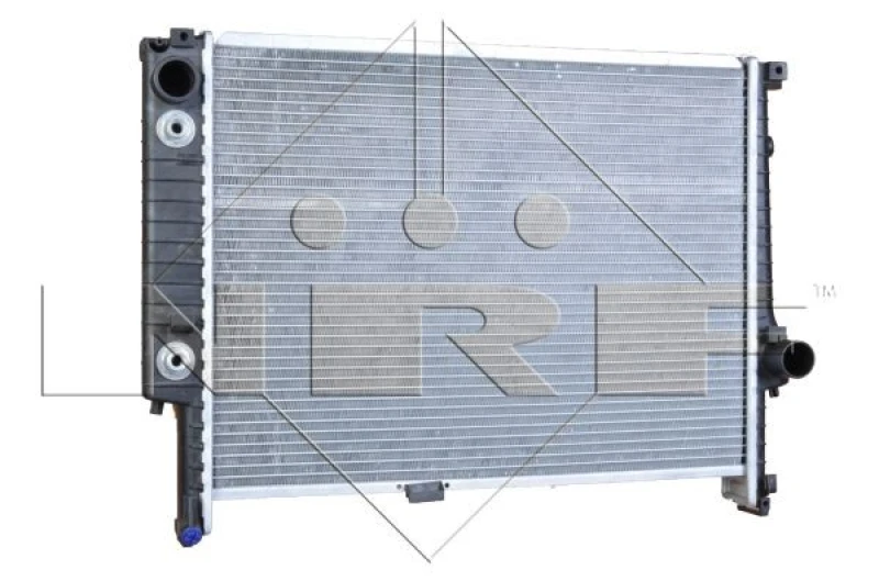 Image of NRF 507619 Engine radiator Brazed cooling fins, Aluminium, with piston clip Aluminium Radiator,engine cooling (470)