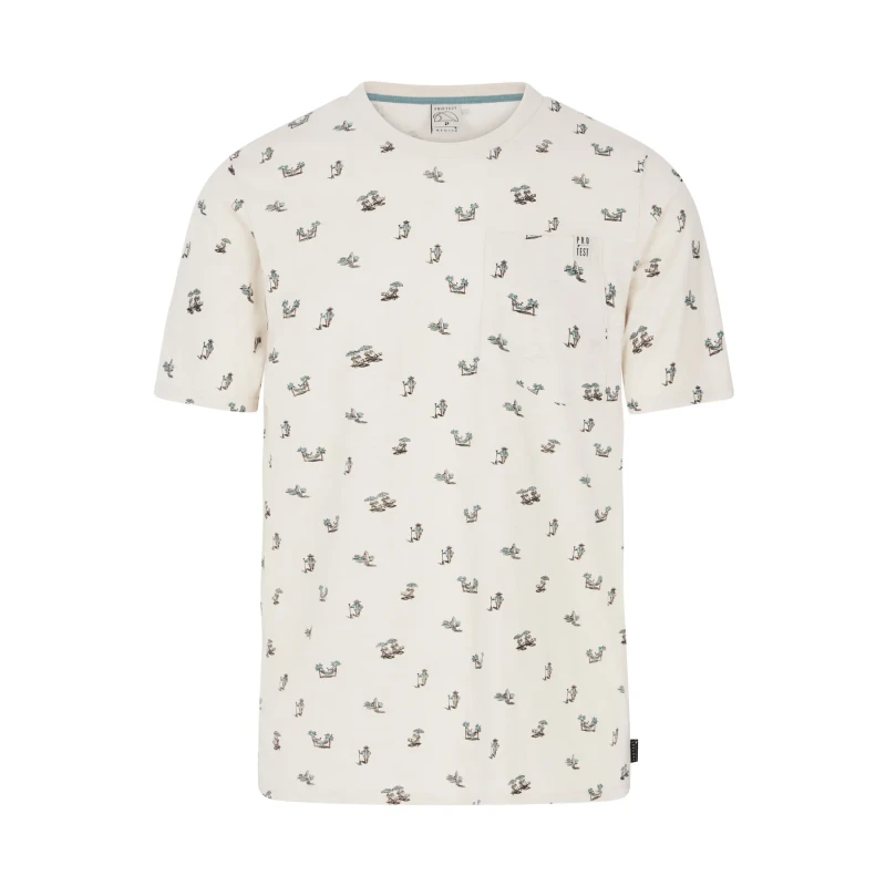 Image of Protest Shirt Protest Elston Beige Male XS