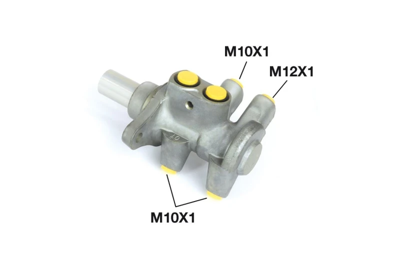 Image of Bosch 0 986 481 063 Master Cylinder Number of connectors: 4, without brake fluid reservoir Aluminium Master Cylinder,brakes (258)