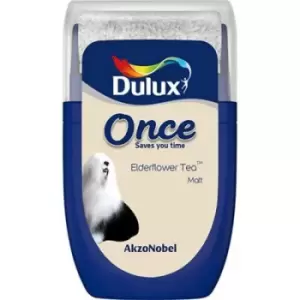 Image of Dulux Once Elderflower Tea Matt Emulsion Paint 30ml