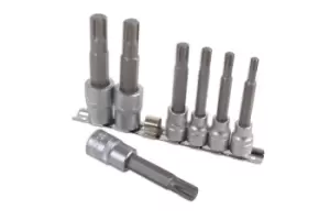 image of Laser Tools 2900 Ribe Profile Bit Set 7pc Chrome Vanadium