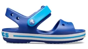 Image of Crocs Crocband Sandals Kids Cerulean Blue / Ocean C10