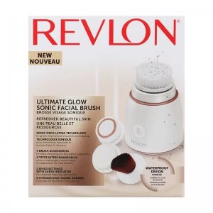 Image of Revlon Ultimate Glow Clean and Make Up Sonic Facial Brush