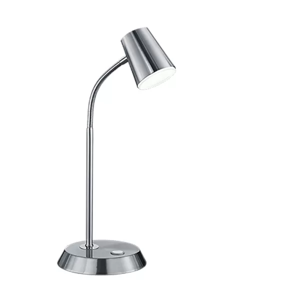 Image of Narcos Modern Desk Task Lamp Nickel Matt 3000K