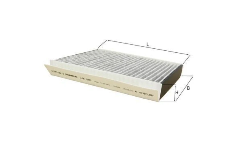 Image of Pollen filter MAHLE LAK 889