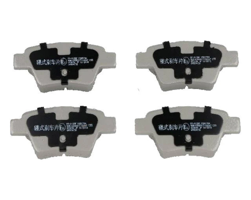 Image of ASHIKA 51-00-012 Brake pad set Rear Axle Brake Pad Set,disc brake (402)