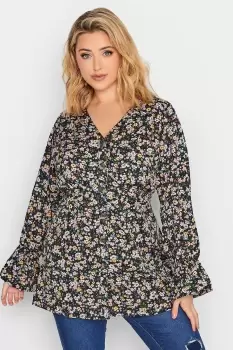 Image of Flare Sleeve Blouse