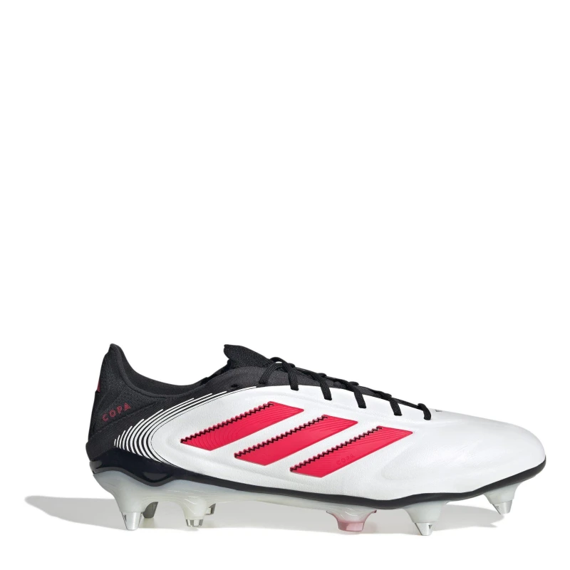 Image of adidas Copa Pure 3 Elite Adults Soft Ground Football Boots White/Red male 6 (39.3)