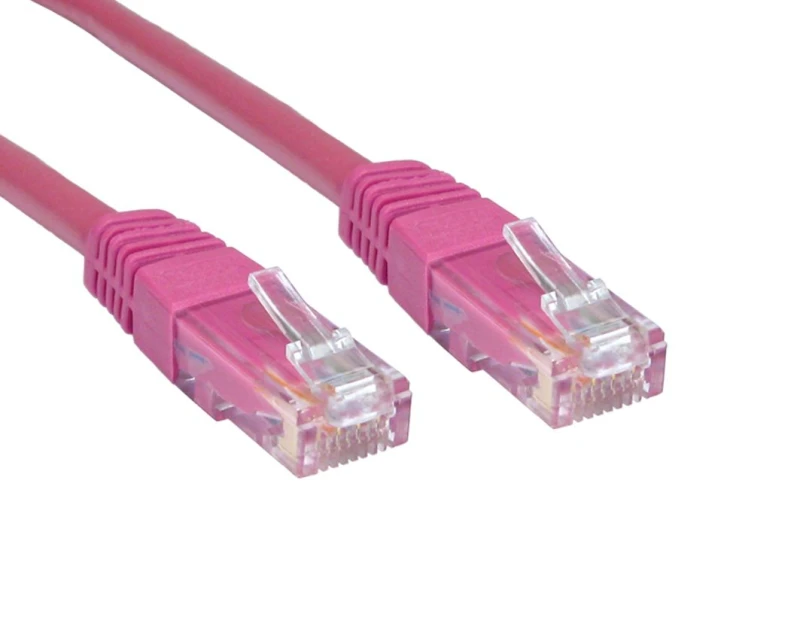 Image of Cables Direct ERT-602P networking cable Pink 2m Cat6 U/UTP (UTP)