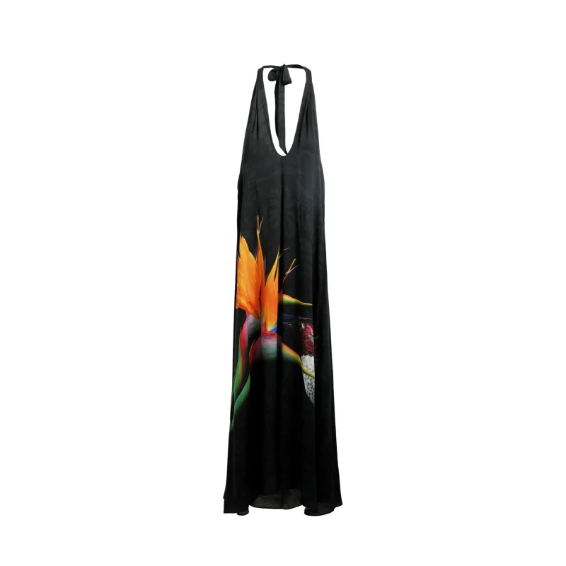 Image of Womens dress Desigual Colibri Noir Female XL