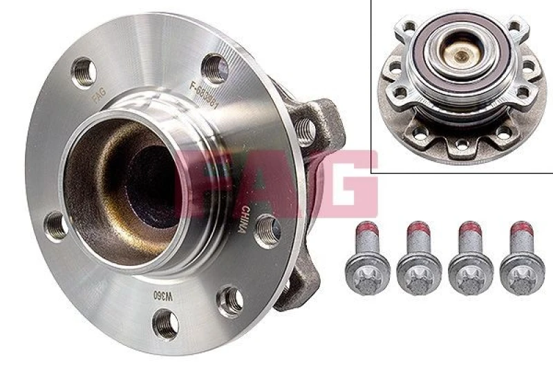 Image of Wheel bearing kit FAG 713 6920 50