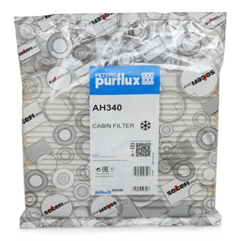 Image of PURFLUX AH340 Pollen filter Pollen Filter Filter,interior air (424)