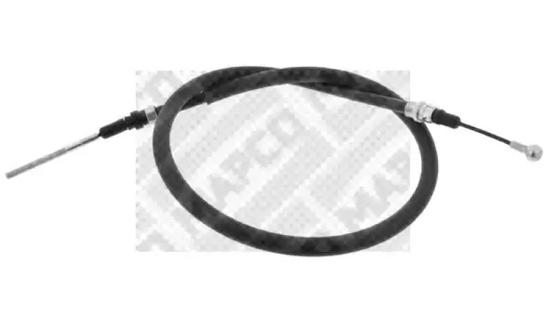 Image of MAPCO 5070 Brake Cable Left Rear, 1068mm Cable,parking brake (124)