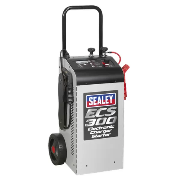 Image of Genuine SEALEY ECS300 Electronic Charger Starter 45/300A 12/24V