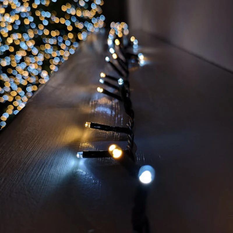 Image of Samuel Alexander 50M 2000 LED Treebrights Christmas String Lights With Timer In Cool White & Warm White