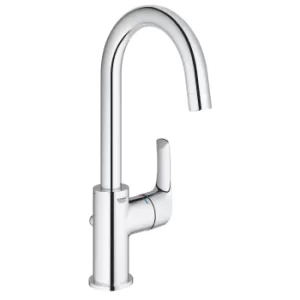 image of Grohe Eurosmart Single Lever Basin Mixer Tap with Waste