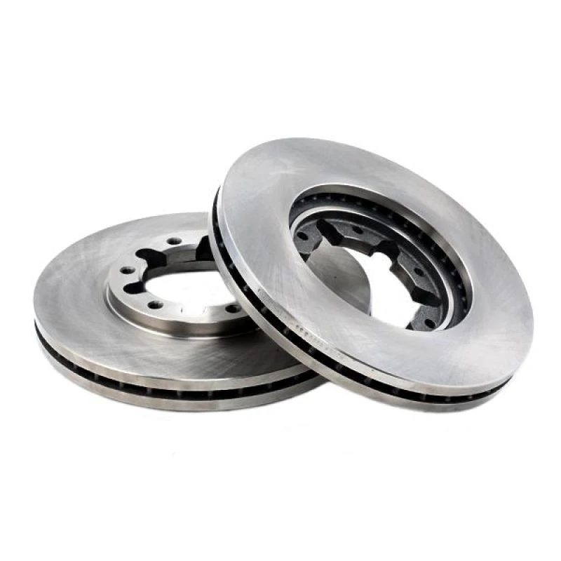 Image of RIDEX 82B0555 Brake disc Front Axle, Vented, Cast Iron, Uncoated, Untreated, without bolts/screws Cast Iron Brake Disc (82)