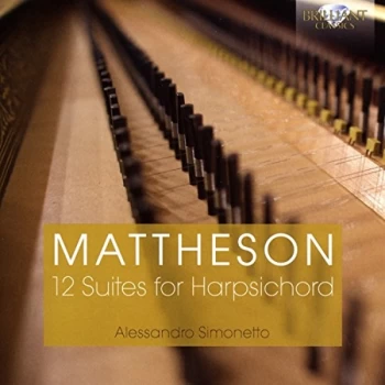 Image of Alessandro Simonetto - Mattheson: 12 Suites for Harpsichord CD