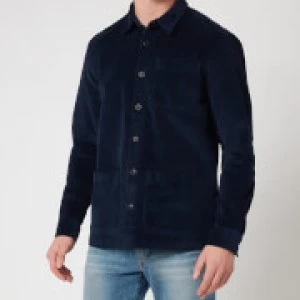 Image of Barbour Stormforce Mens Cabin Overshirt - Navy - L