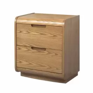 image of Jual Universal 2 Drawer Pedestal, Oak