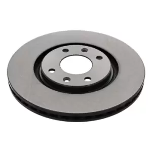 Image of Single of Brake Discs 43991 by Febi Bilstein Front Axle