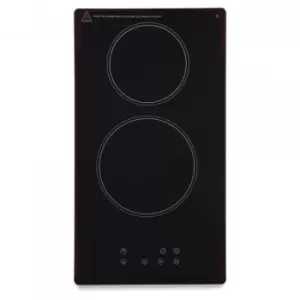 image of CER31NT Ceramic Glass Domino Hob - Black